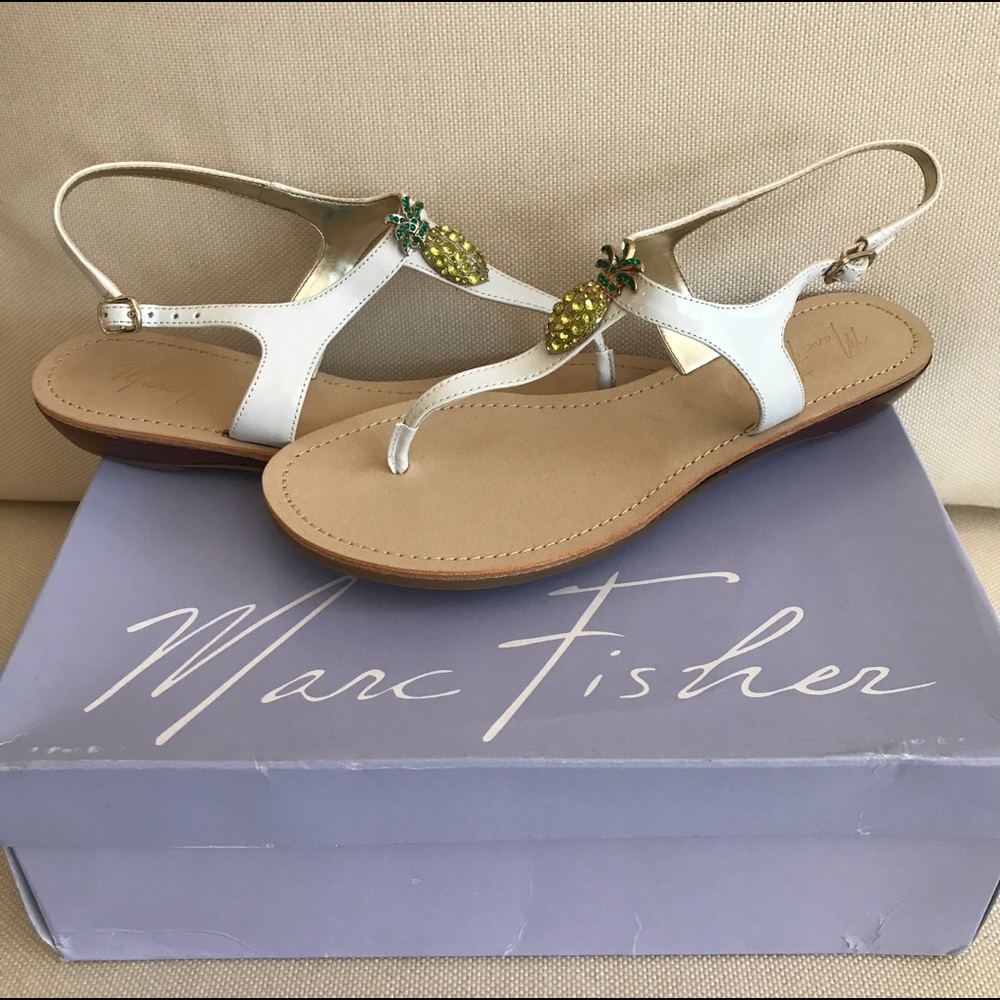 Marc Fisher pineapple sandal